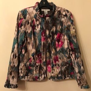 Requirements Corduroy Watercolor Zip Front…